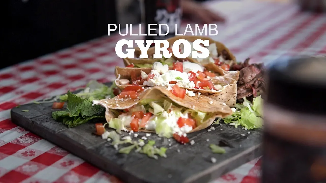 Gyros de cordero con Big Smoke BBQ