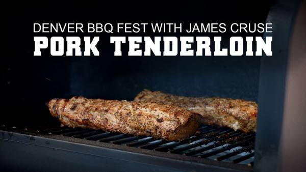 GMG Denver BBQ Fest - Con James Cruse - Lomo de cerdo
