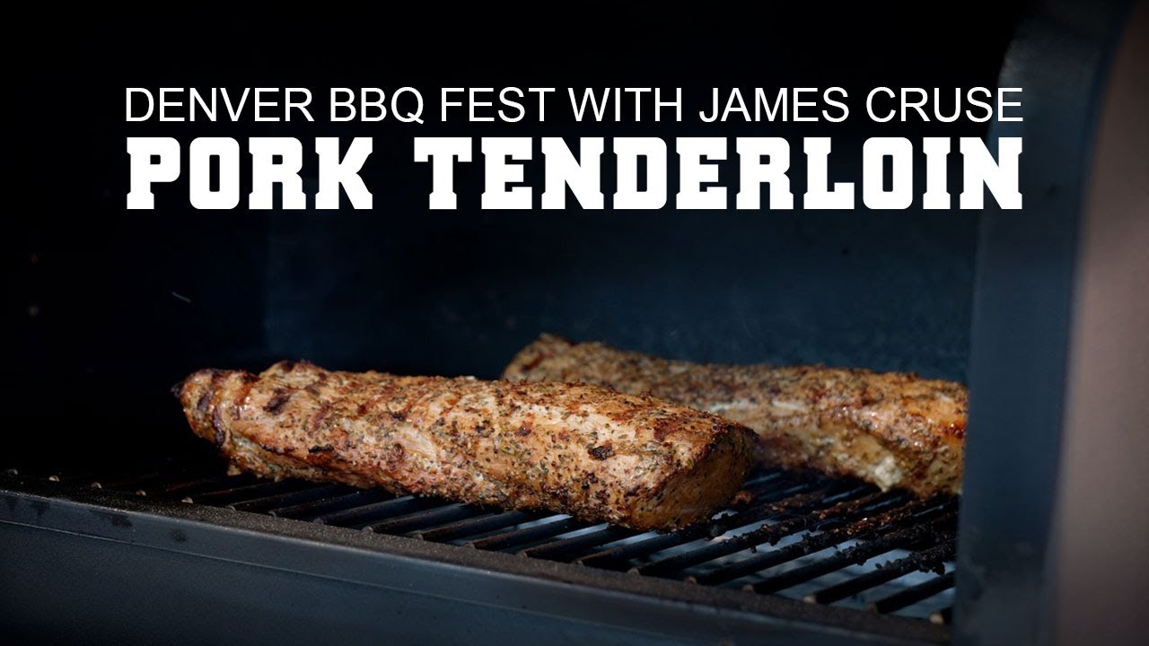 GMG Denver BBQ Fest - Con James Cruse - Lomo de cerdo