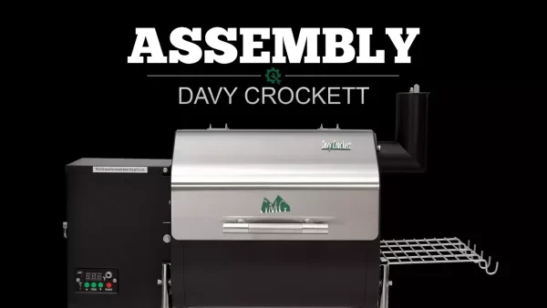 Vídeo de montaje de la parrilla de pellets Davy Crockett 2016 | Green Mountain Grills
