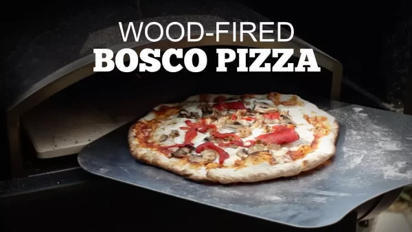 Pizza Bosco a la leña